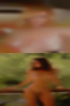 Nude woman cuddling